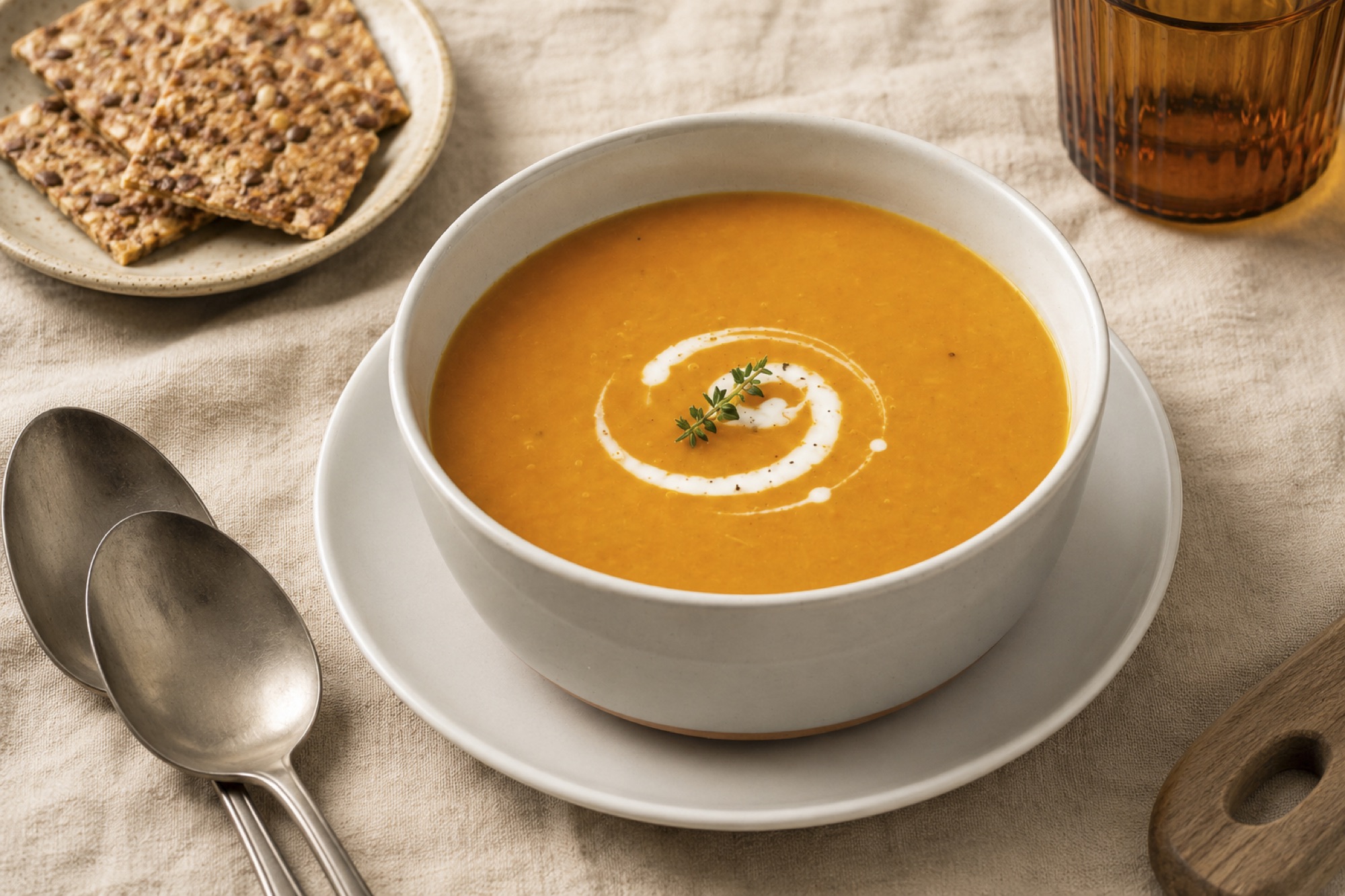 Cream of San Marzano Tomato Soup — New York soup restaurant | Souprema, Park Slope Brooklyn