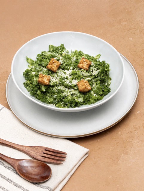 Kale Caesar Salad — Souprema, Park Slope Brooklyn