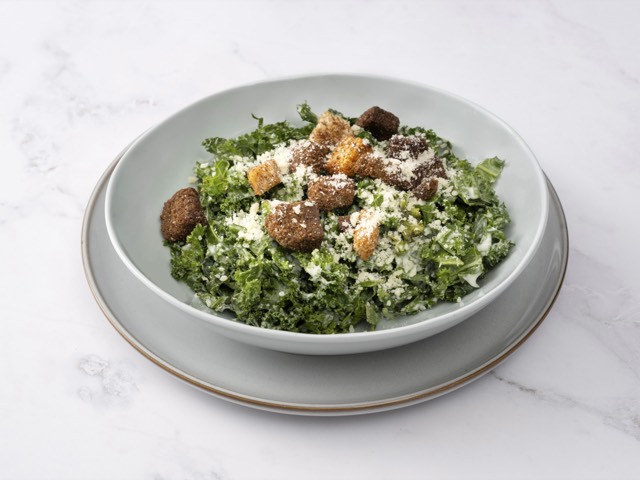 Kale Caesar Salad — Souprema, Park Slope Brooklyn