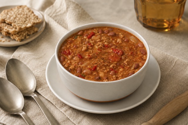 3 Bean Turkey Chili Soup — New York soup restaurant | Souprema, Park Slope Brooklyn
